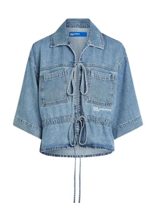 Camicia in denim Karl Lagerfeld jeans | B2W110251BM